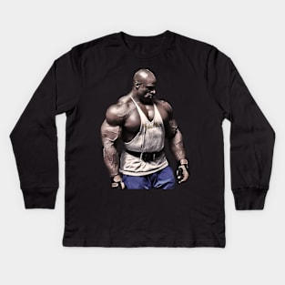 Ronnie coleman Kids Long Sleeve T-Shirt